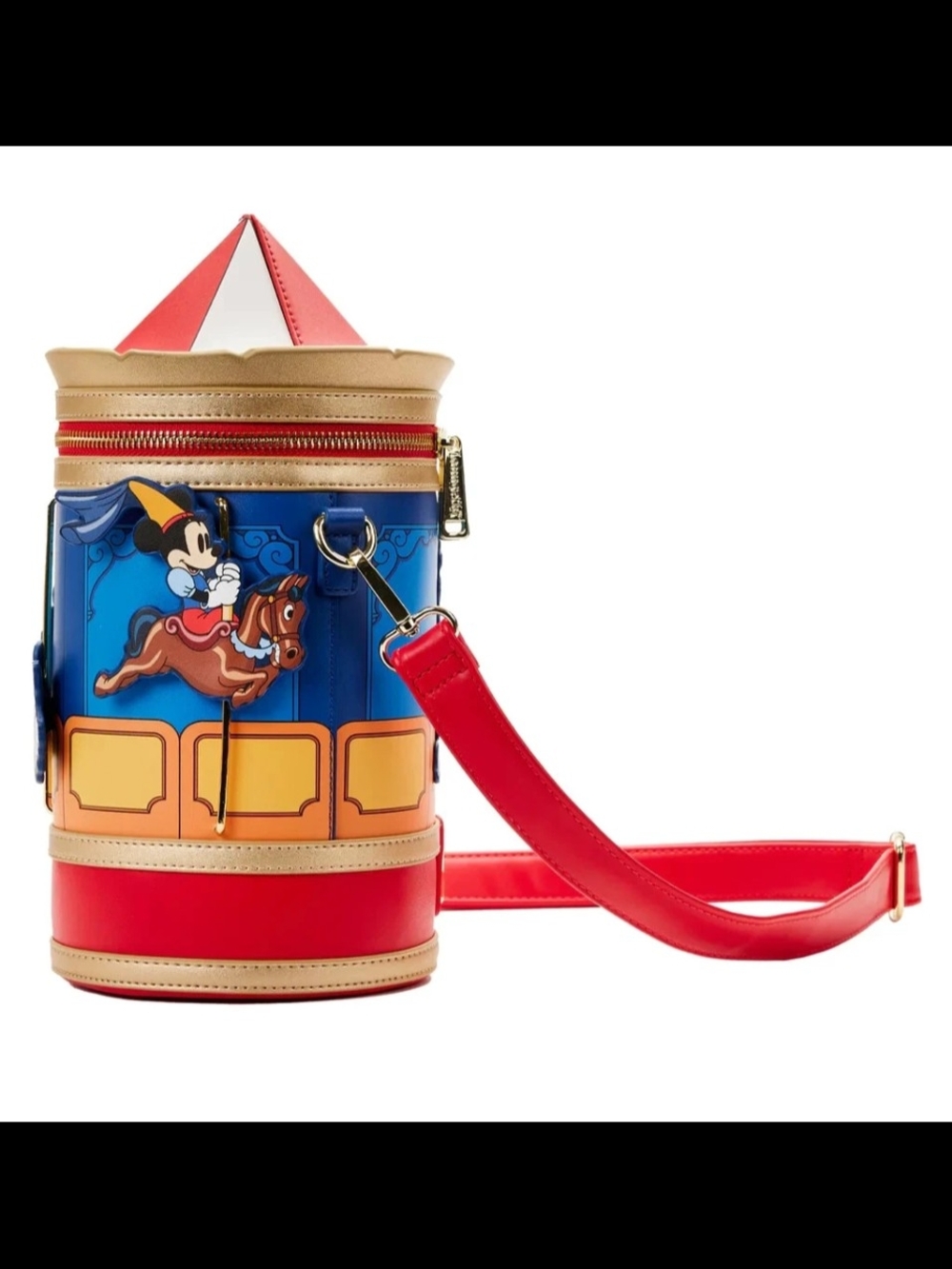 Brave Little Tailor Mickey Minnie Mouse Carousel Bag Loungefly Matchig Wallet